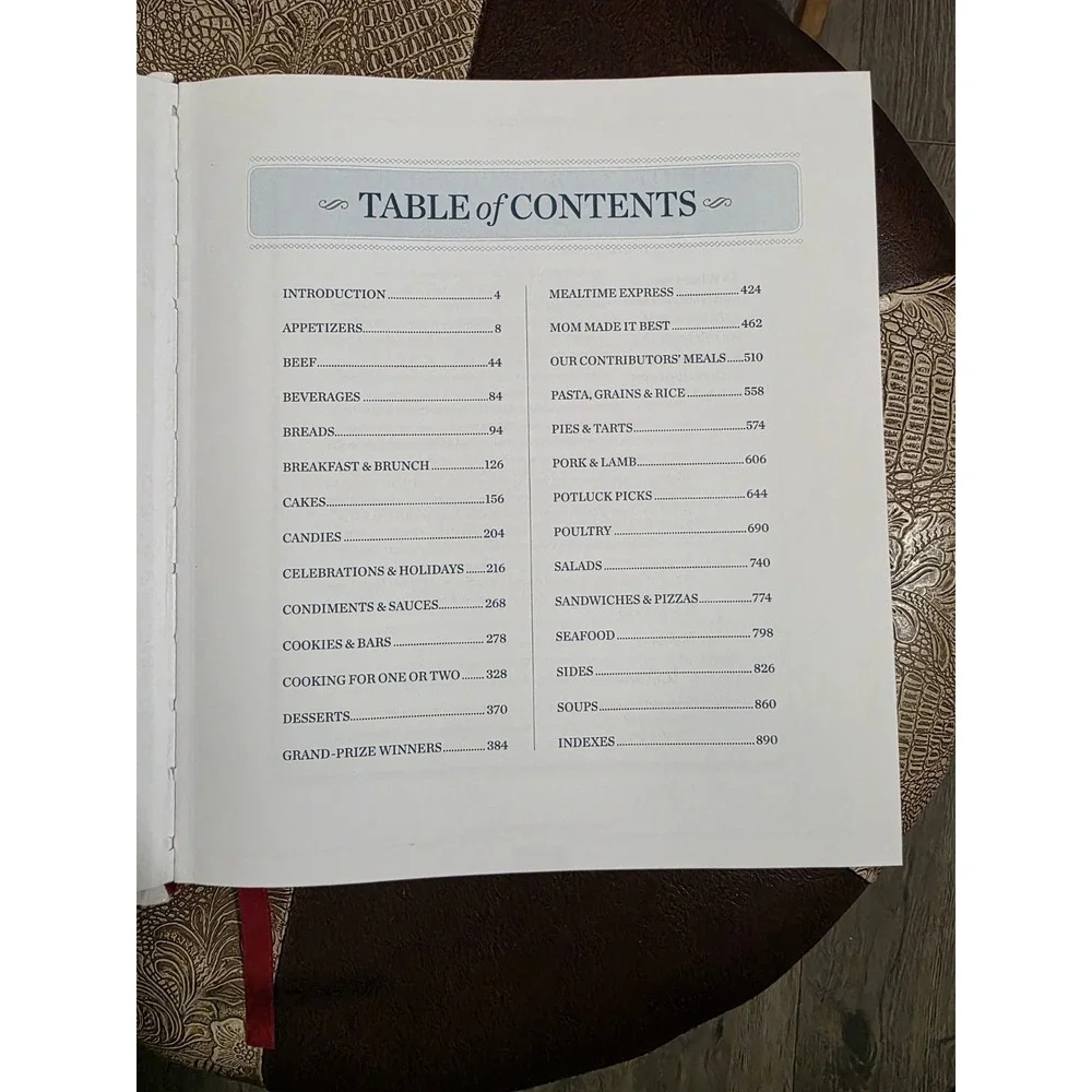 Taste Of Home - Best Loved Recipes Cookebook - Hardcover - 1485 Recipes